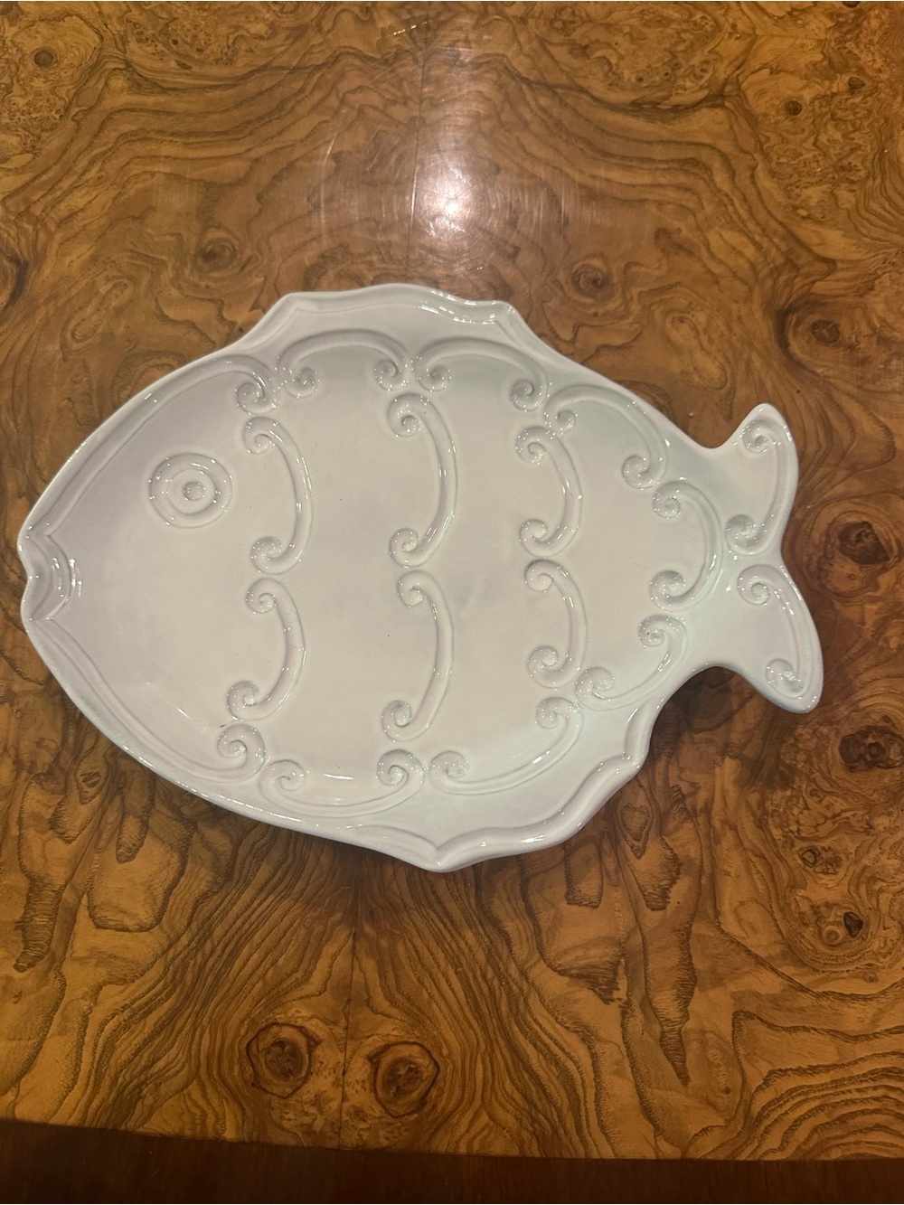 Vietri Fish Plate NWT 8”x6”